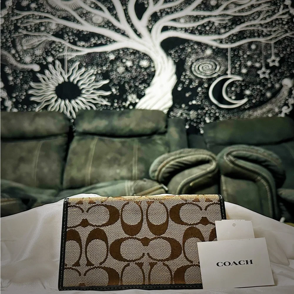 Coach Pink and Black Wallet - Picture 5 of 13